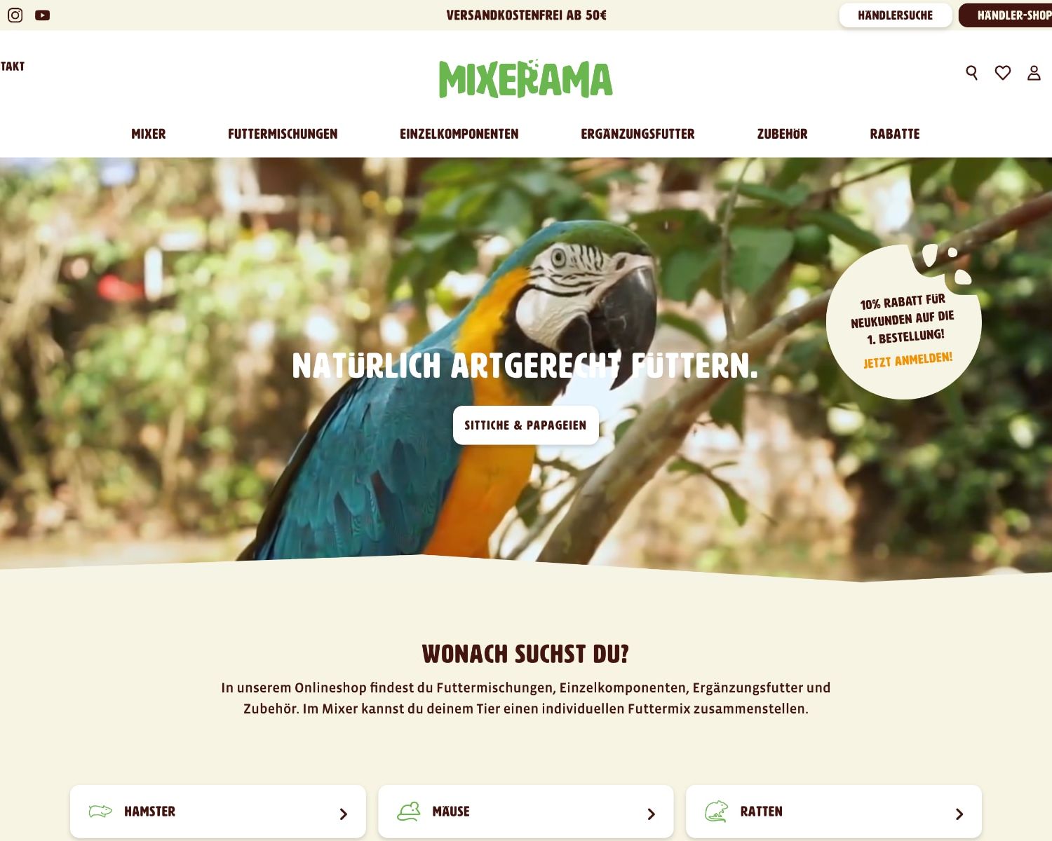 Check out our Shopware reference "Mixerama".