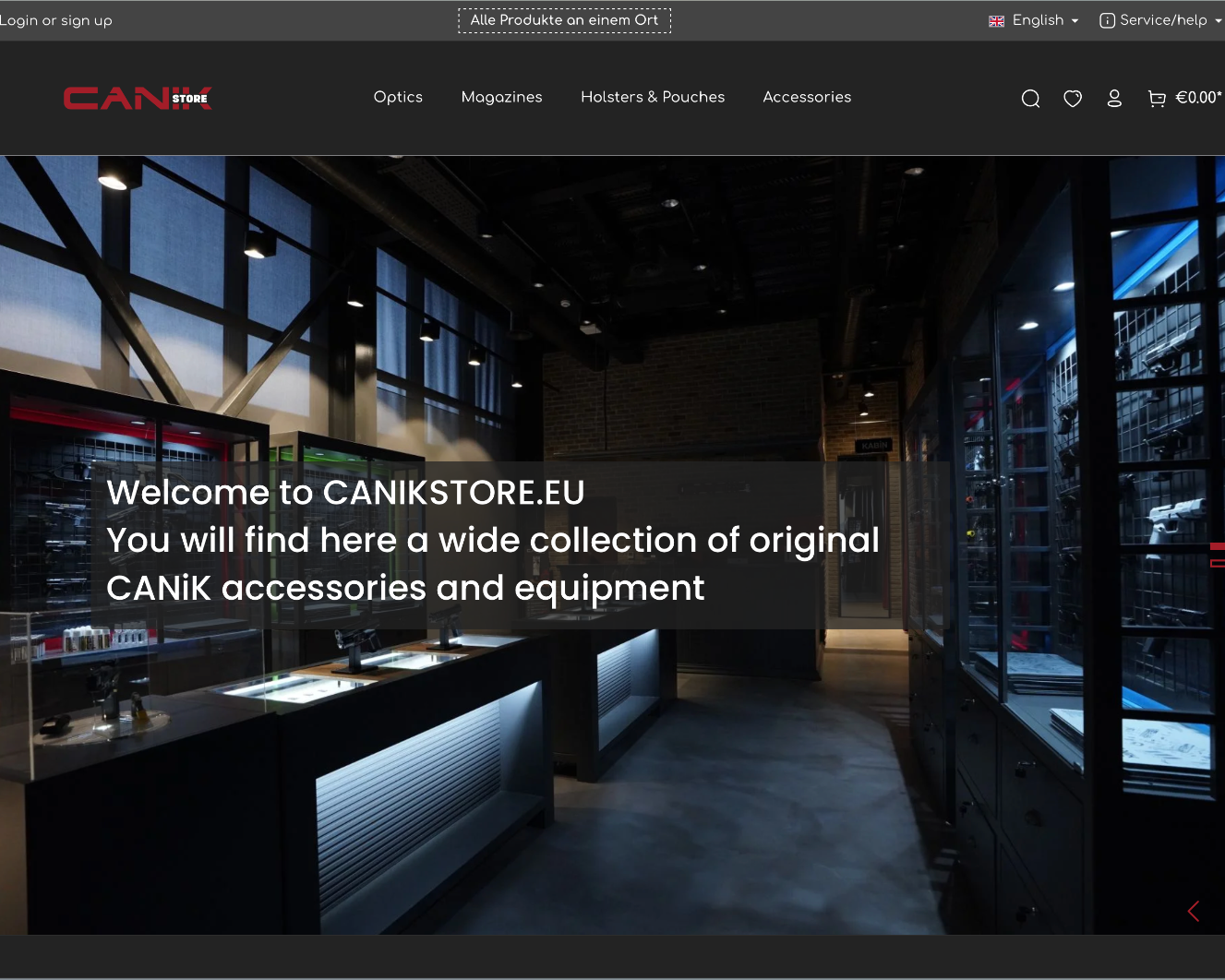Check out our Shopware reference "Canik Europe".