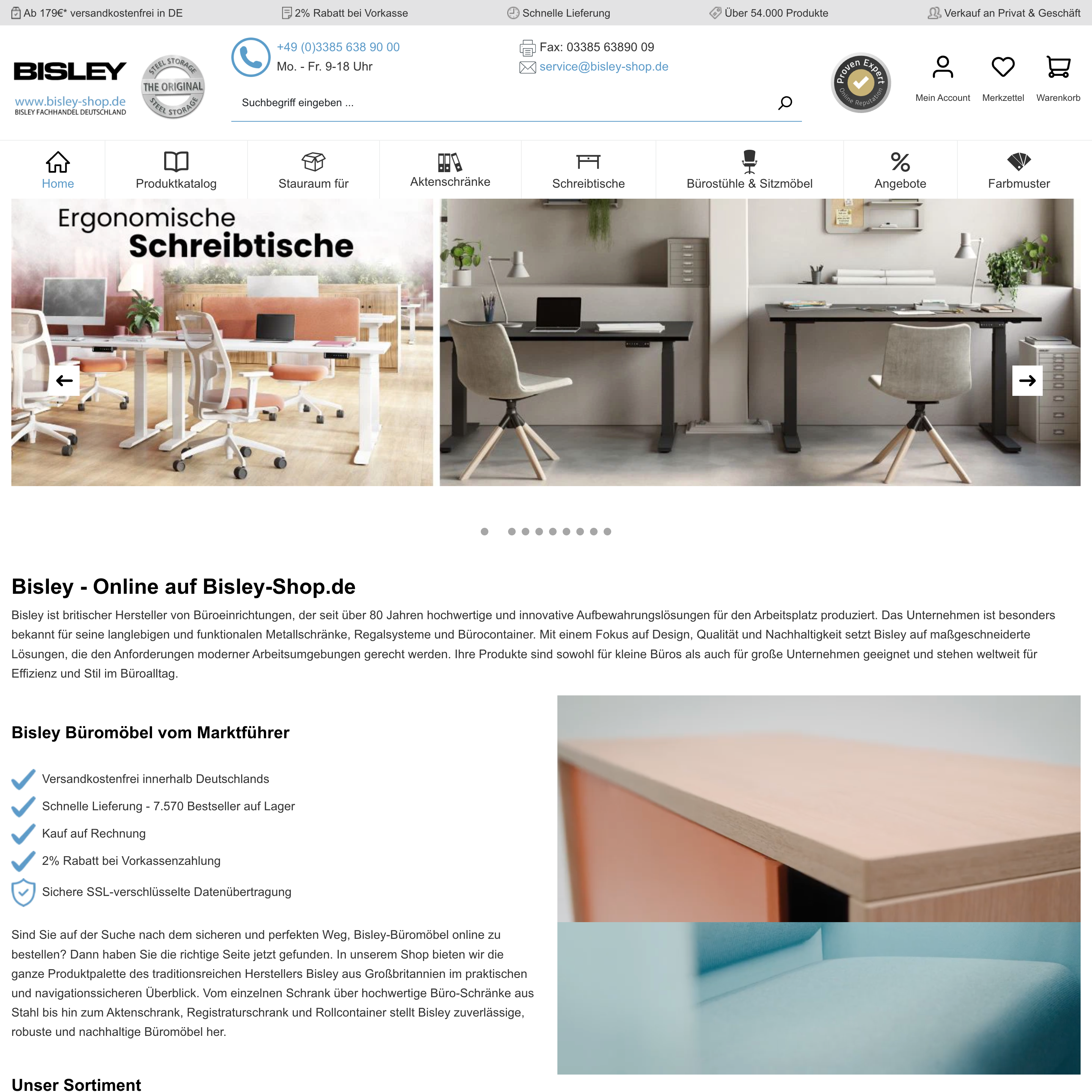 New homepage