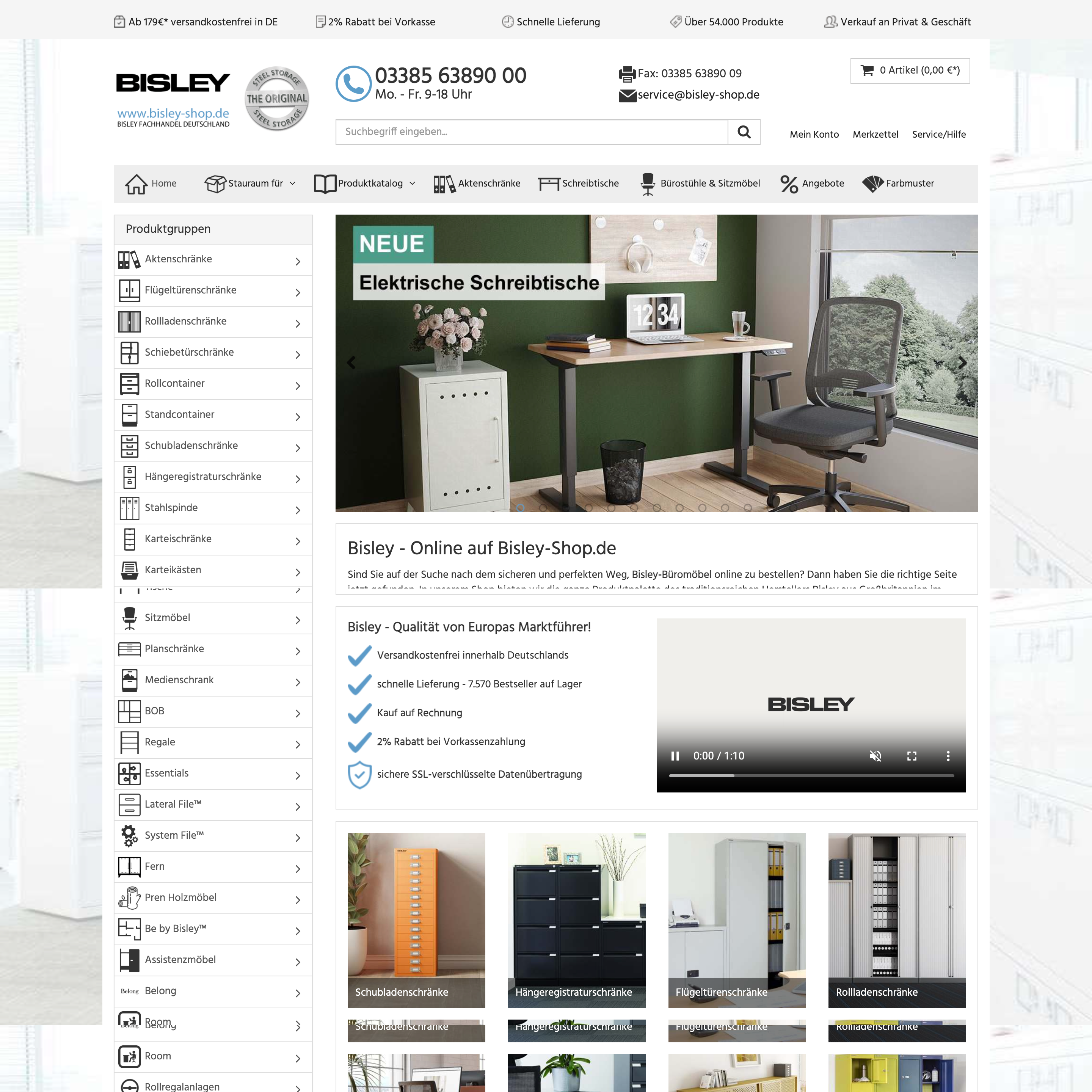 Old homepage