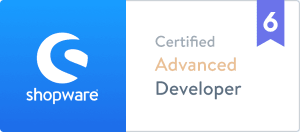 Shopware Developer Advanced certificate