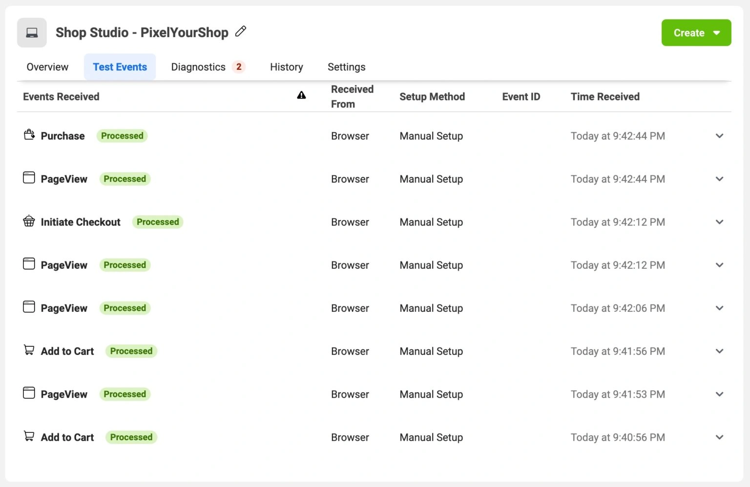 Facebook tracking in unserem Pixel Your Shop Plugin
