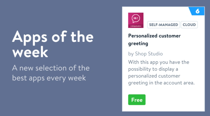 What a great app of the week ;)