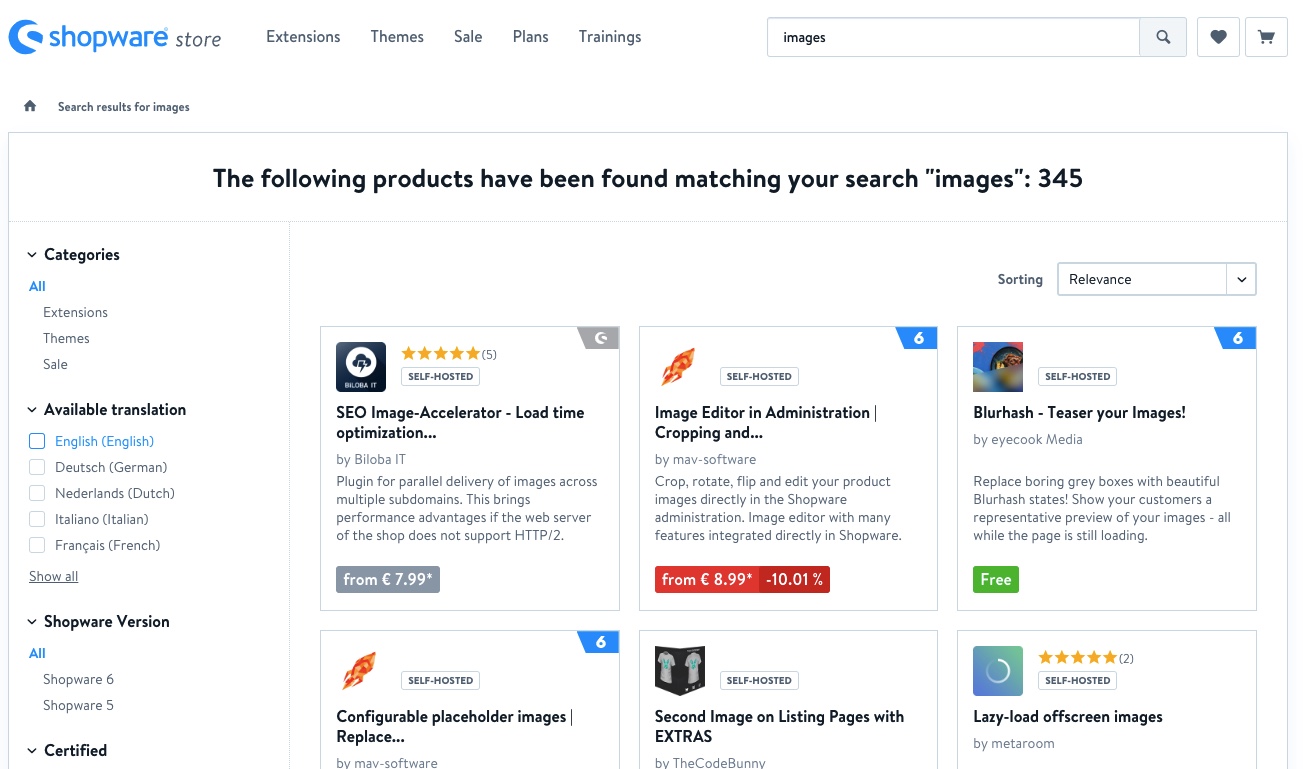 Some extensions to optimize your images